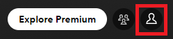 Hogyan kell konfigurálni a Spotify proxy beállításait? 2 Kattintson az egyszemélyes ikonra