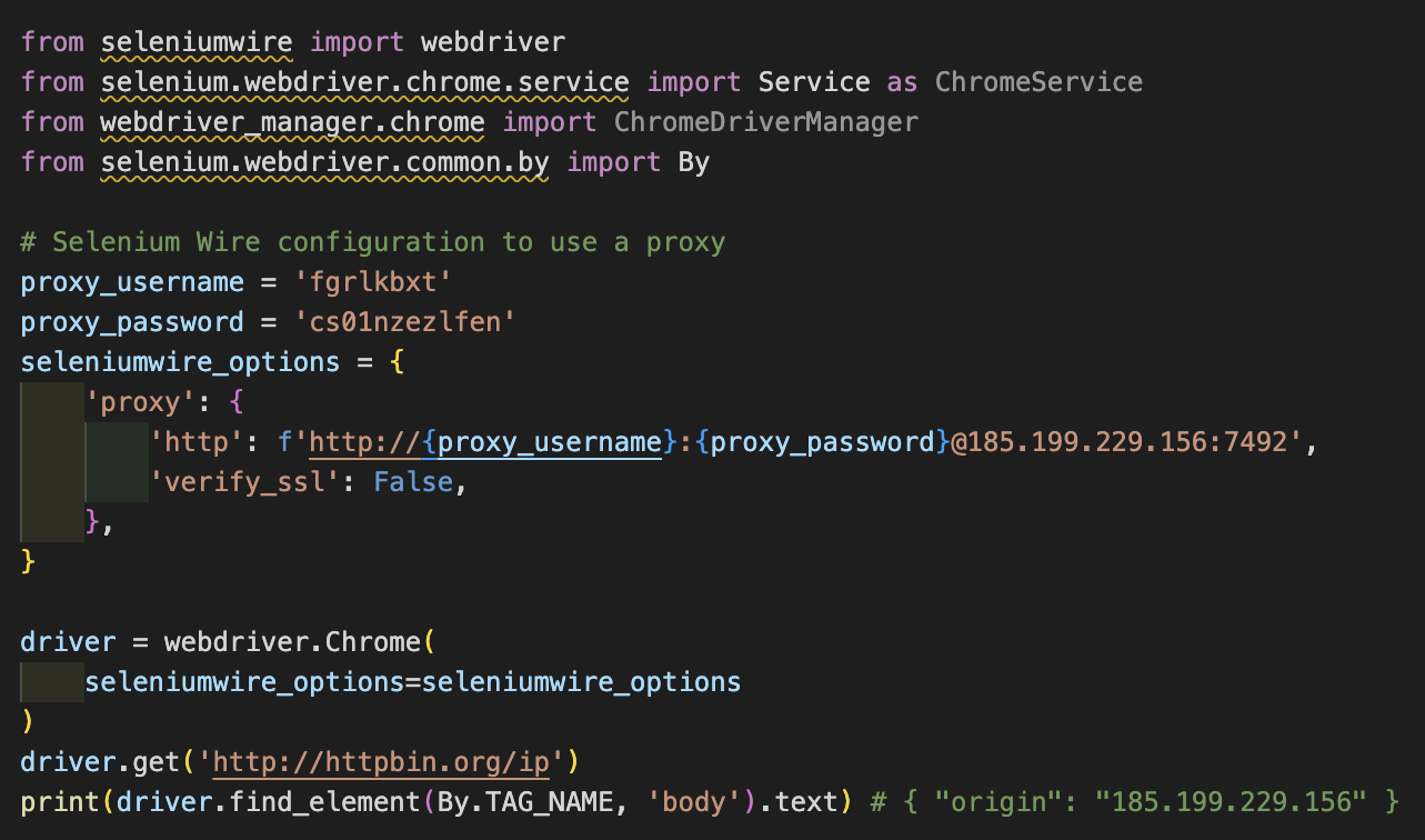 Hogyan lehet forgatni a proxykat a Selenium Pythonban? (5 egyszerű lépés) 16 proxy hitelesítés