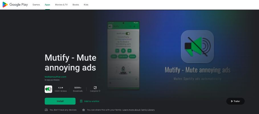 Hogyan lehet blokkolni a hirdetéseket a Spotify-on Premium nélkül? (4 módszer) 6 Mutify, a Spotify hirdetésblokkoló eszköze