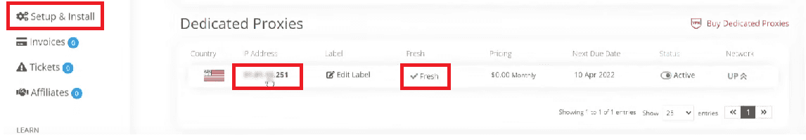 Friss proxy-k: mik ezek, és miért fontosak? 5 Képernyőkép a dedikált proxy kategóriáról