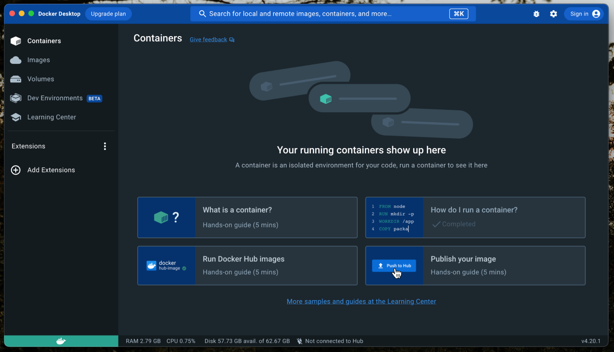 Hogyan állítsuk be a Dockert proxy használatára? 1 Töltse le és nyissa meg a Docker-asztalt