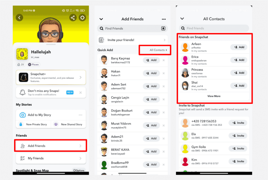 Hogyan találhatok valakit a Snapchaten? (7 bevált módszer) 2 Hogyan találhatok valakit a Snapchaten? (7 bevált módszer)