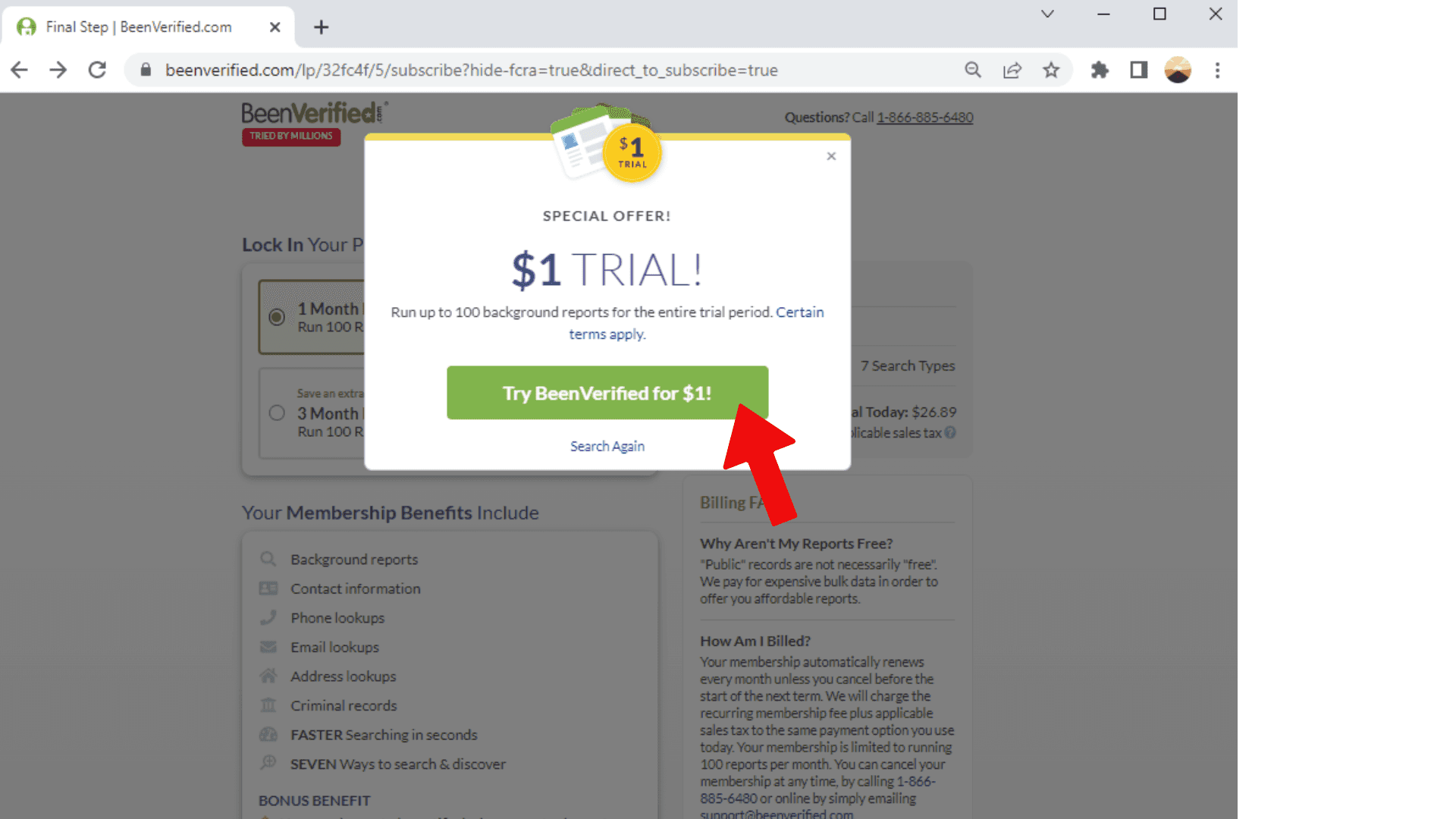 Van a BeenVerified próbaverziója, amely teljesen ingyenes? 5 Próbálja ki a BeenVerified-t 1 dollárért