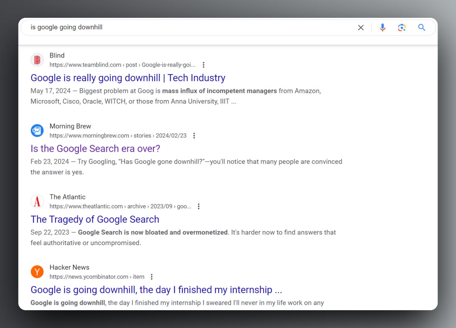 Google keresés 