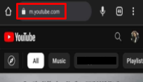 A YouTube lejátszása a háttérben (Android és iPhone) 7 Képernyőkép a Chrome keresősávjáról