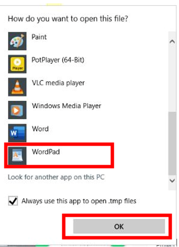 Mi az a TMP fájl? 2 TMP fájl megnyitása a Microsoft Word alkalmazásban