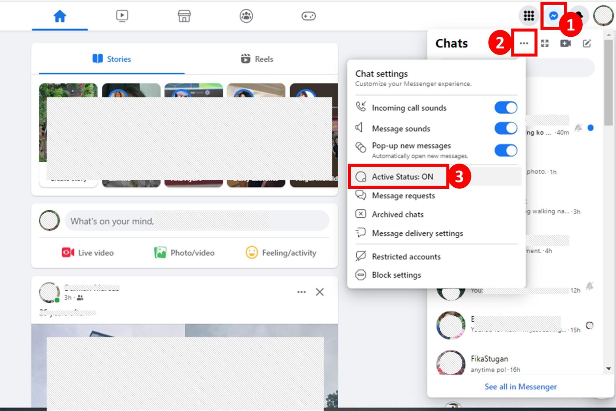 Mit jelent a zöld pont a Facebookon? 5 A zöld pont kikapcsolásának lépései a Facebook webhelyén