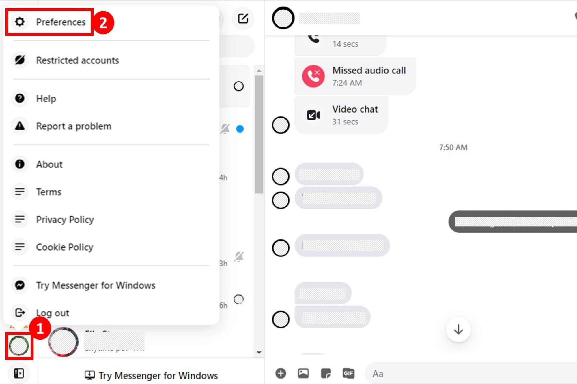 Mit jelent a zöld pont a Facebookon? 11 A zöld pont kikapcsolásának lépései a Messenger webhelyen