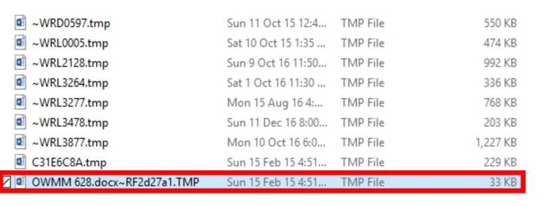 Mi az a TMP fájl? 1 A TMP fájl azonosítása