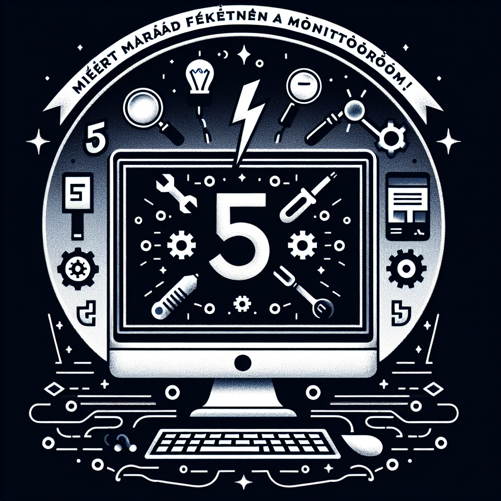 Miért marad feketén a monitorom? 5 gyorsjavítás!

