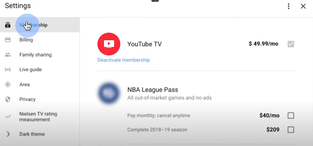 A YouTube TV lemondása: (iOS, Android vagy internet) 4 A YouTube TV lemondása: (iOS, Android vagy internet)
