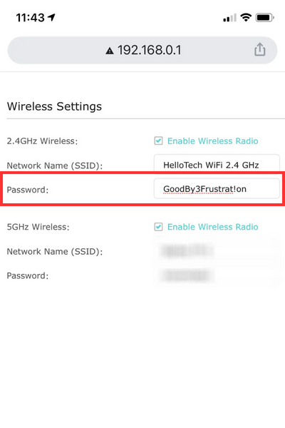 Hogyan találhat Wi-Fi jelszót iPhone-on 3 egyszerű trükkben 14 Egy képernyőkép, amely megmutatja a Wi-Fi jelszavát