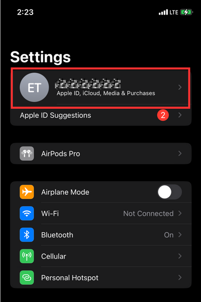 Hogyan találhat Wi-Fi jelszót iPhone-on 3 egyszerű trükkben 16 Képernyőkép az iPhone „Beállítások oldaláról”
