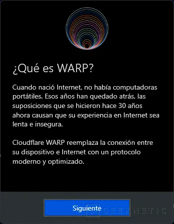 Geeketic Hogyan lehet kihagyni a weboldalt a Warp, a Free Cloudflare 8 VPN segítségével