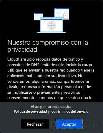 Geeketic Hogyan lehet kihagyni a weboldalt a Warp, a Free Cloudflare 9 VPN segítségével