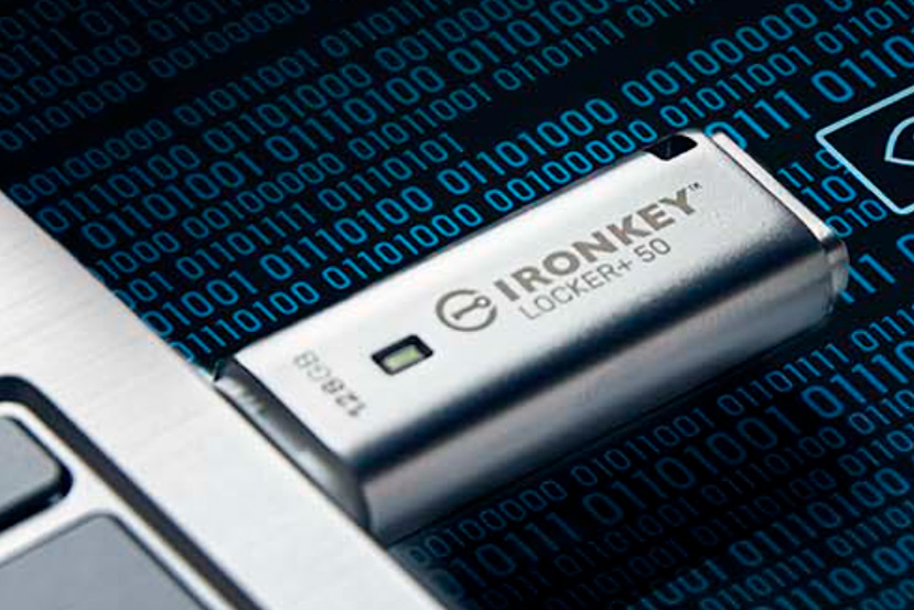 A Kingston bemutatja az USB Ironkey Locker+ 50 egységet hardver titkosítással és automatikus központokkal a felhőben

