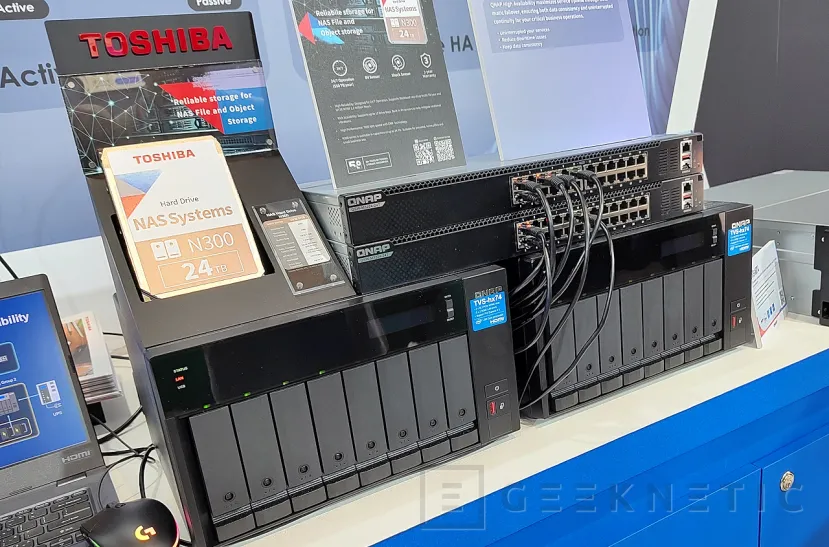 A geeketic QNAP a többi a számítógépen a 7. újdonság tartományával dobja a többiet.