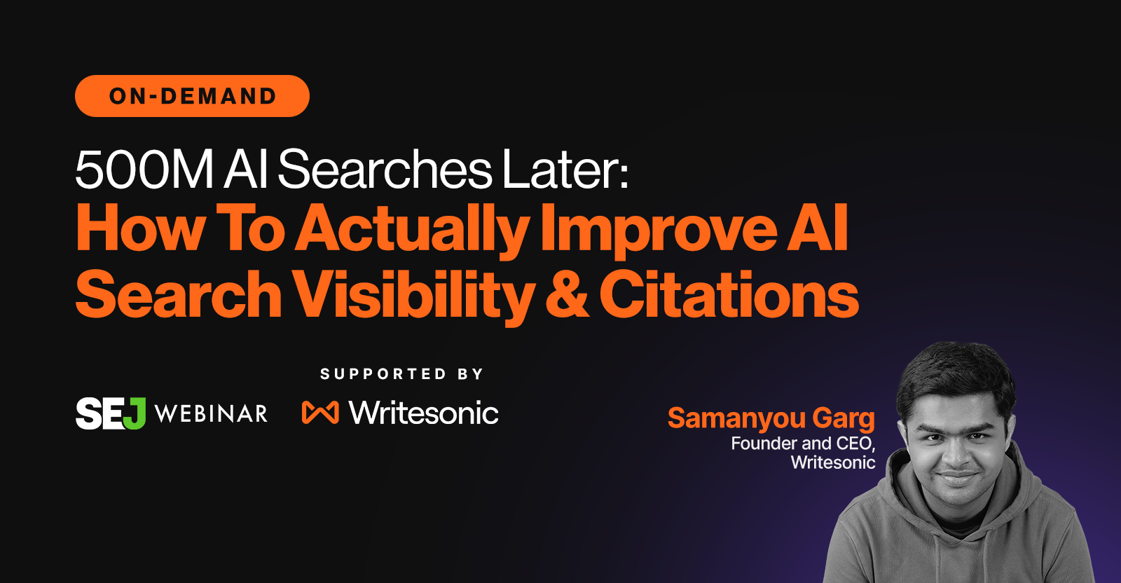 500M AI Searches Later: How To Actually Improve AI Search Visibility & Citations