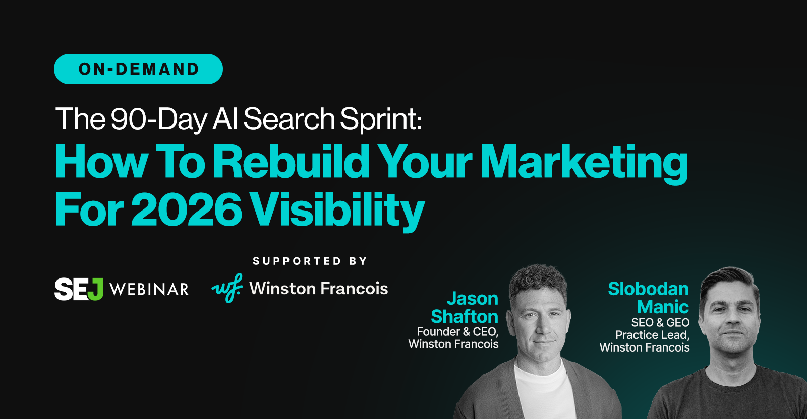 The 90-Day AI Search Sprint: How To Rebuild Your Marketing For 2026 Visibility